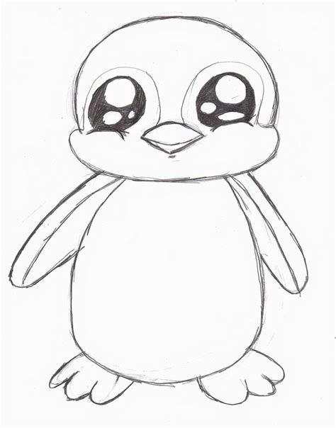 How To Draw Cute Penguin Cartoon Follow Along With Our Narrated Step