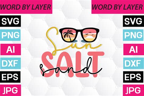 Sun Salt Sand Svg Graphic By Anjel Resmi · Creative Fabrica