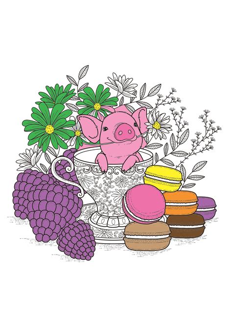 Coloring helped me and can help your children to express themselves in wonderful ways, and as i've found lead them to an appreciation of. Animals - Coloring pages for adults | JustColor