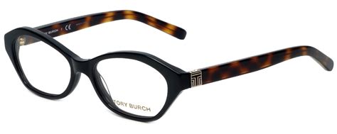 Tory Burch Designer Reading Glasses Ty2044 1385 50 In Black Tortoise 50mm Low Vision Glasses