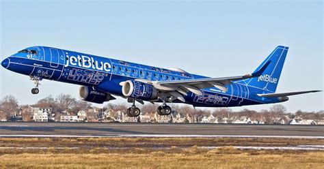 Jetblue Rolls Out Special Blueprint Livery On Embraer E190