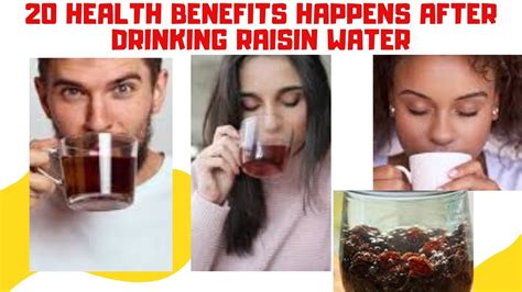 Raisin Water 20 Health Benefits Happens After Drinking Raisin Water