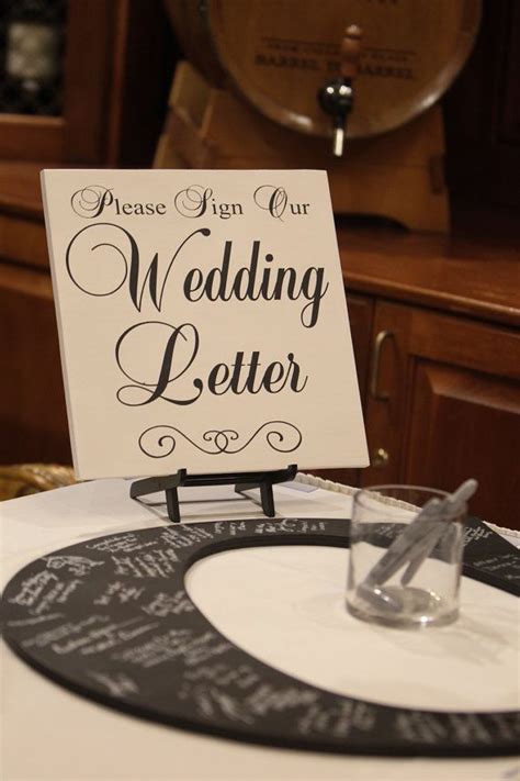 Consider the theme of your wedding, you and your partner's individual personalities, and how you'd like to save it after the big day. Wedding Guest Book Alternative 2 feet tall Wood Letter ...