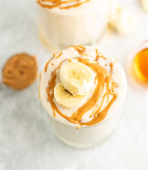 Peanut Butter Banana Smoothie Recipe Build Your Bite