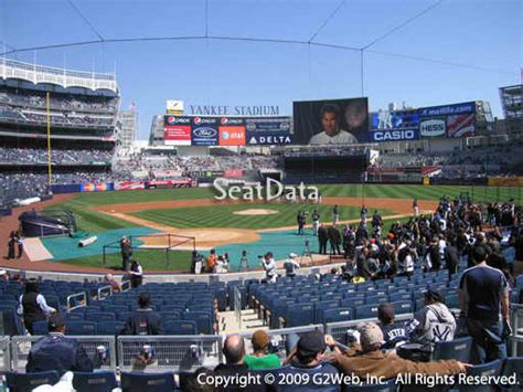 Seat View From Section 119 At Yankee Stadium New York Yankees