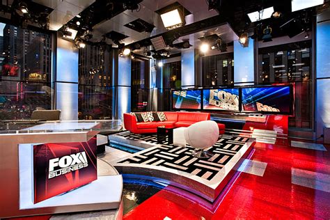 News at the top and bottom of every hour. Fox Business Studio G Broadcast Set Design Gallery