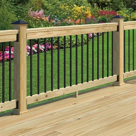 But when planning for a porch railing or balustrade system, you're bound to have a few questions. Home Elements And Style Wood Deck Railing Options Privacy Wall Designs Ideas For Backyard Walls ...