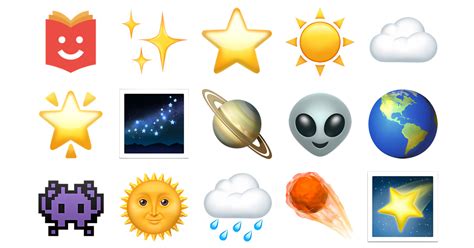 💫 Astronomía Y Cielo Colección Emoji — Copiar Y Pegar