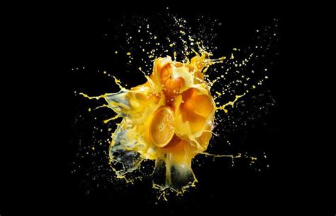 Fruit Flower And Water Explosions With Images High Speed