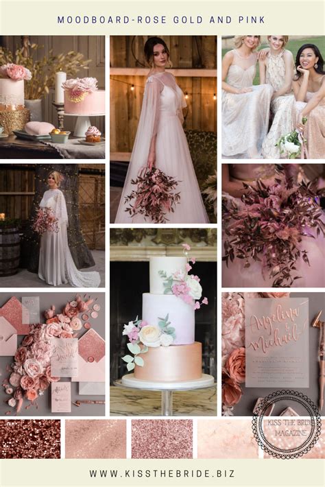 Pink And Rose Gold Wedding Ideas ~ Kiss The Bride Magazine