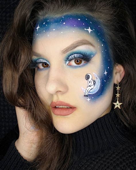 Night Sky🌟🌠 Face Paint Makeup Makeup Night Makeup