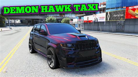 Gta Rp Srt Demon Hawk Taxi Service Youtube