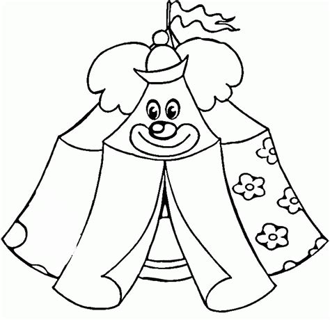Hi there people , our newly posted coloringsheet which you couldwork with is circus tent coloring page, published in circuscategory. Circus Tent Coloring Page - Coloring Home