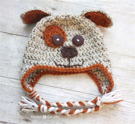12 Adorable Animal Baby Hats Crochet Baby Hats Puppy Hat Crochet