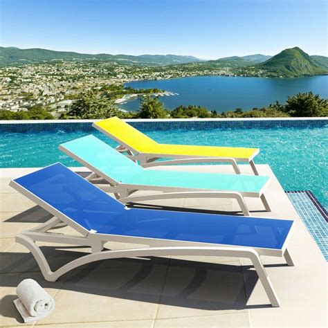 If you have any questions send us an email at sales@sunnilandpatio.com. Compamia Pacific Sling Chaise Lounge - Set of 2 | Sling ...