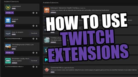 How To Move Overlay Extensions Twitch Animated Blue Twitch Overlay
