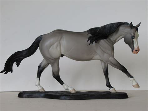 breyer custom model horse resin grullo stock horse horses custom horse bryer horses