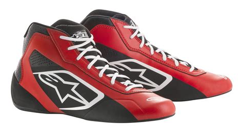 Alpinestars 2711518 312 10 Tech 1 K Racing Shoes Red Black White Size