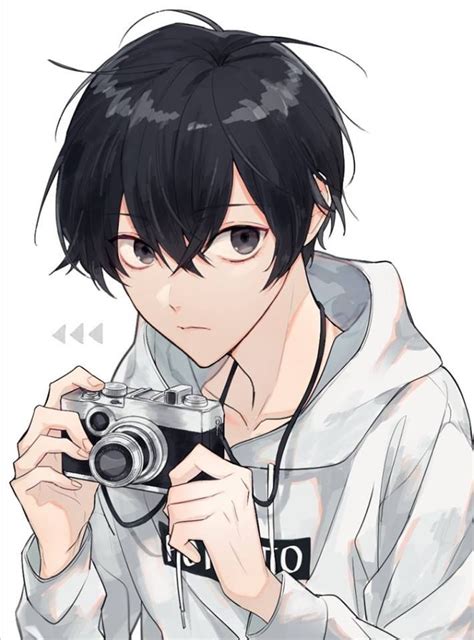 Anime Boy Photographer See More Ideas About Anime Boy Hot Anime Boy Anime