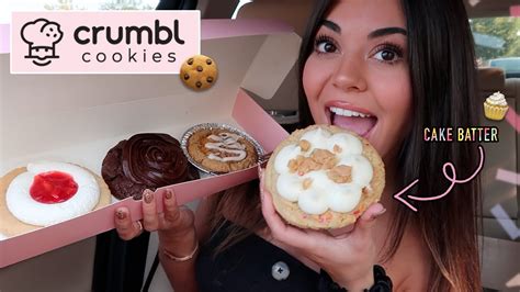 Trying Crumbl Cookies New Flavors July 26th 31st Youtube