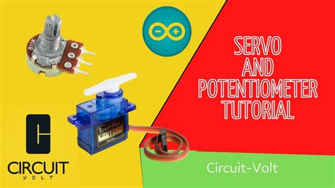 How To Control Servo Motor With Potentiometer Arduino Tutorial Youtube