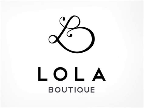 Lola Boutique Logo Design Our Awesome Logo Design Pinterest