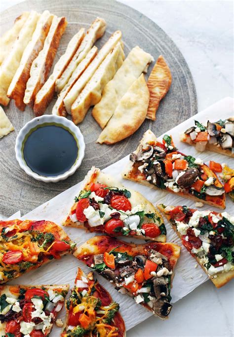 4 Ingredient Baked Flatbread Plus Topping Ideas Yay For Food