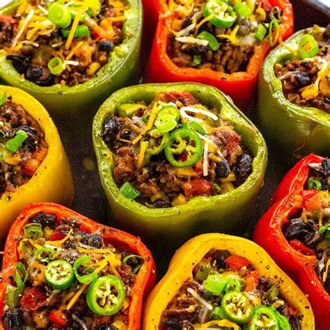STUFFED PEPPERS - Easy Recipes