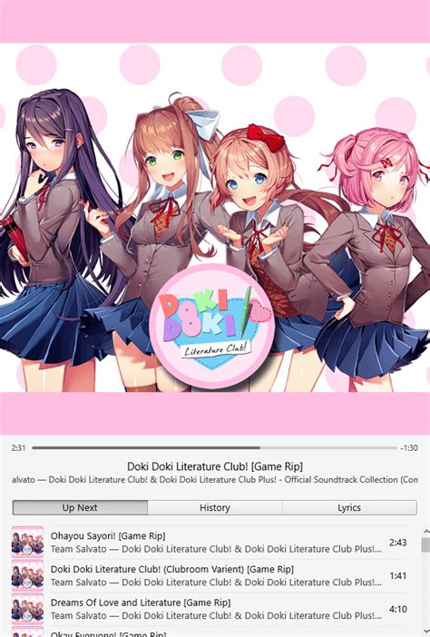 doki doki literature club and doki doki literature club plus complete soundtrack collection a