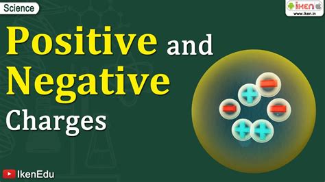 Positive And Negative Charges Science Iken Youtube