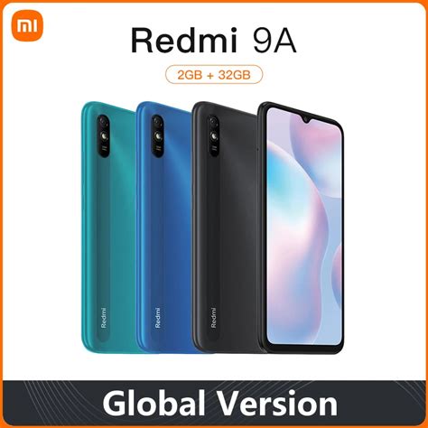 Global Version Xiaomi Redmi 9a 2gb Ram 32gb Rom Smartphone Brand New