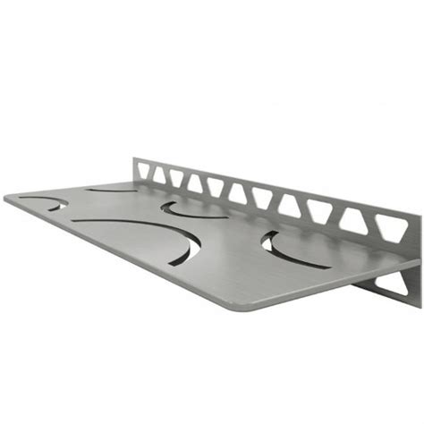 The shelf creates a centre storage area in your niches and visually matches the. Schlüter SHELF-W-S1 Wandablage-System CURVE