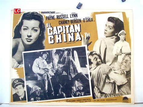 All combined you have a total of 2198 movies in your library, regrouped in 1292 collections, 36 genres and 7583 actors. "CAPITAN CINA" MOVIE POSTER - "CAPTAIN CHINA" MOVIE POSTER