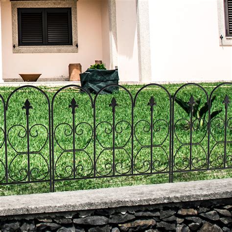 Fence Panels Home And Garden Garden Fencing Supplies 5 X Decorative Metal
