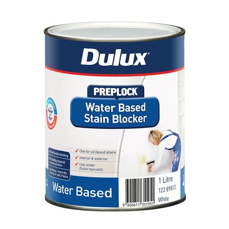 Dulux 1l Preplock Water Based Stain Blocker In 1370077 Bunnings