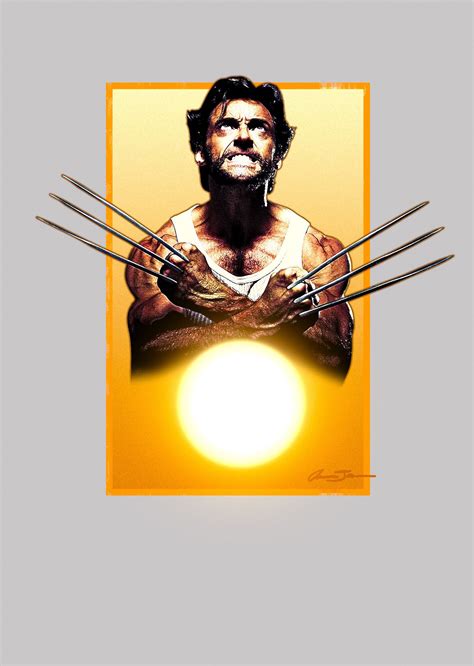 Wolverine Fan Art Drew Struzan Inspired Movie Poster Design Photoshop