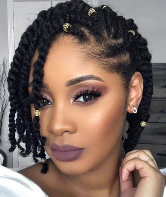 39+ Latest Cornrow Styles with Natural Hairstyles for Black Women To Copy - Fashionuki