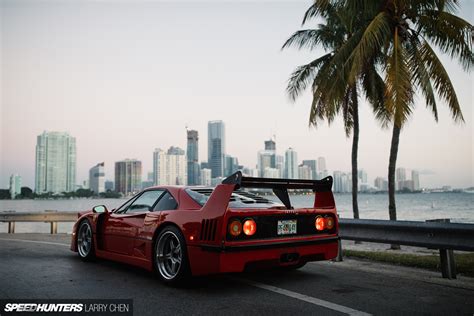 A Ferrari F40 Miami Style Speedhunters