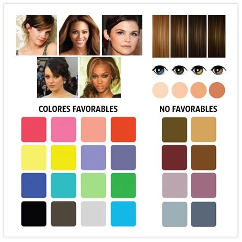 Combinaciones efectivas según tu tono de piel y cabello Neutral skin tone Hair color