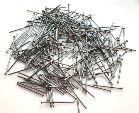 Stainless Steel Panel Pins Nails 1 14 X G15 14x 30mm Oval Wire