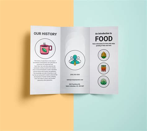 Brochure Good Examples Brochure Background Design Samples