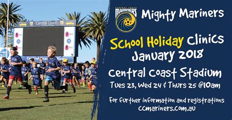 They have won the a league twice. Mighty Mariners January School Holiday Clinics | Central ...