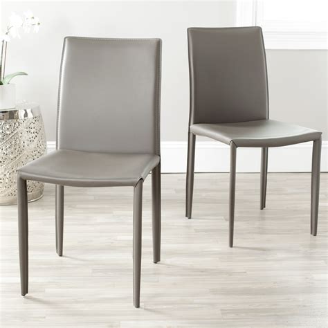Safavieh Karna Modern Fully Upholstered Dining Chair Set Of 2