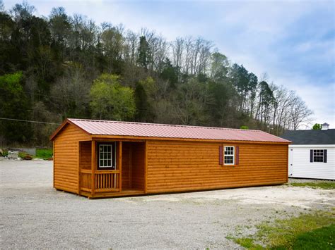 Retreat to an idyllic log cabin. Ranch Cabin - Portable Cabins in KY & TN | Esh's Utility ...