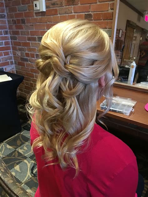 Half Up Half Down Wedding Hair For Bride Or Mother Of The