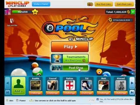 Download latest version of 8 ball pool mod apk and get hacks like unlimited coins, unlocked items, long lines, etc. How to hack - 8 ball pool coins - miniclip 2013 (100 ...