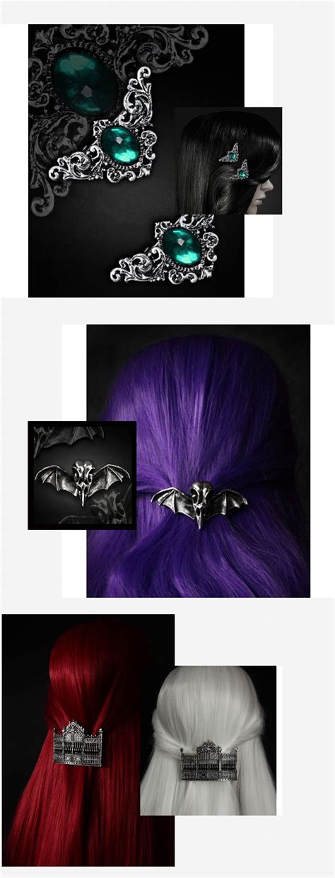 Shop Cute Halloween Goth Hair Accessories At Rebelsmarket Gothic