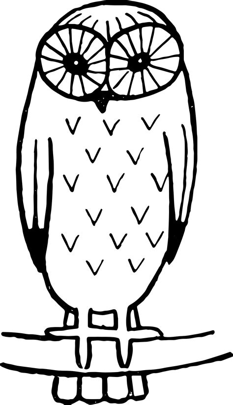 Royalty Free Stock Retro Owl Vector Oh So Nifty Vintage Graphics
