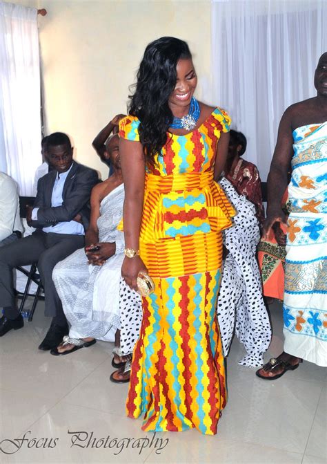 Ghanaian Engagement African Print Clothing African Attire Kente Styles