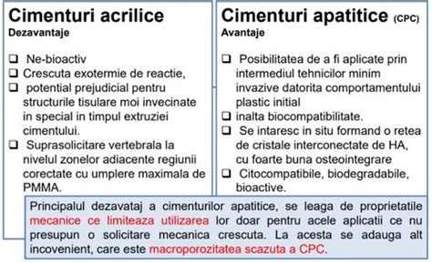 RESTAURARE VERTEBRALA CU CIMENTURI Prin Tehnici Chirurgicale Minim